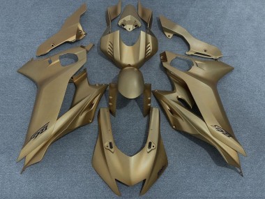 Best 2017-2023 Yamaha YZF R6 Motorcycle Fairings - Matte Gold UK