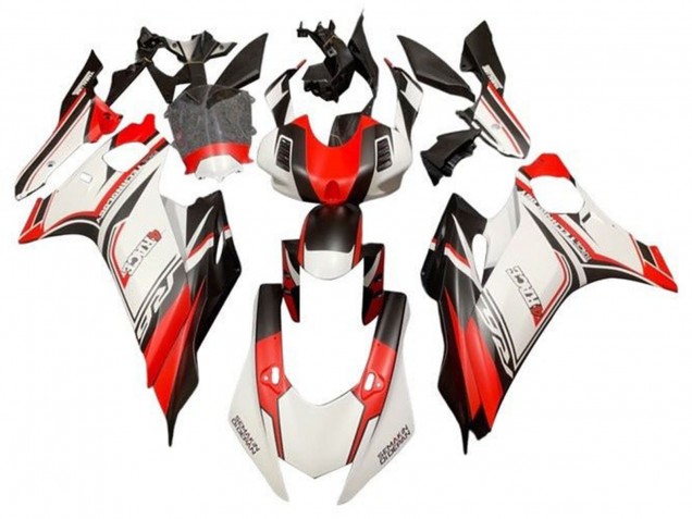 2017-2023 Yamaha YZF R6 Motorcycle Fairings - White Red Black UK