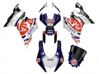 Best 2017-2023 Yamaha YZF R6 Motorcycle Fairings - White Blue Red Black Pata UK