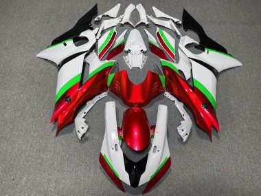Best 2017-2023 Yamaha YZF R6 Motorcycle Fairings - White Neon Green Red Black UK