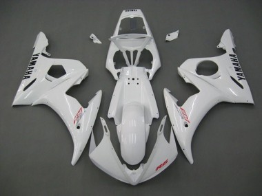Best 2005 Yamaha YZF R6 Motorcycle Fairings - White Red Black UK