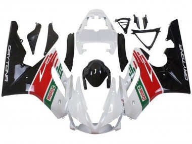 Best 2009-2012 Triumph Daytona 675 Triple Motorcycle Fairings - White Red Green Glossy Black Castrol UK
