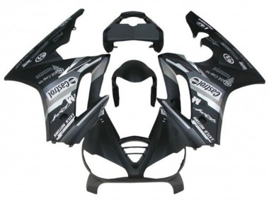 Best 2009-2012 Triumph Daytona 675 Triple Motorcycle Fairings - Grey Matte Black UK