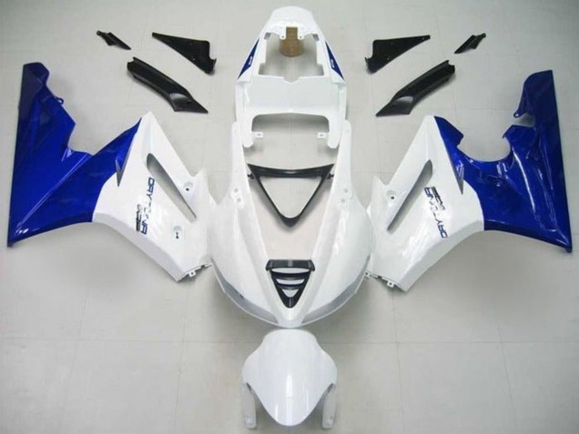 2009-2012 Triumph Daytona 675 Triple Motorcycle Fairing - White Blue UK