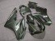 2009-2012 Triumph Daytona 675 Triple Motorcycle Fairings - Matte Green White UK