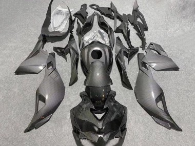 Best 2019-2025 Kawasaki ZX4R ZX-4RR Motorcycle Fairings - Faux Carbon Fiber UK