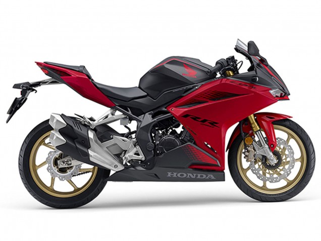 2017-2022 Honda CBR250RR Motorcycle Fairings - Red Matte Black UK