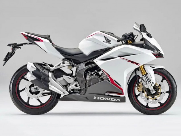 2017-2022 Honda CBR250RR Motorcycle Fairing - White Red UK