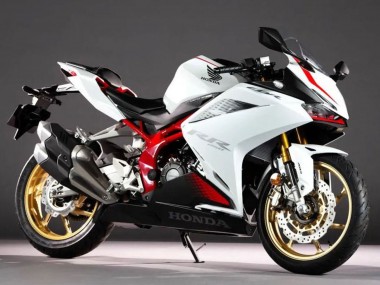 Best 2017-2022 Honda CBR250RR Motorcycle Fairings - White Red UK