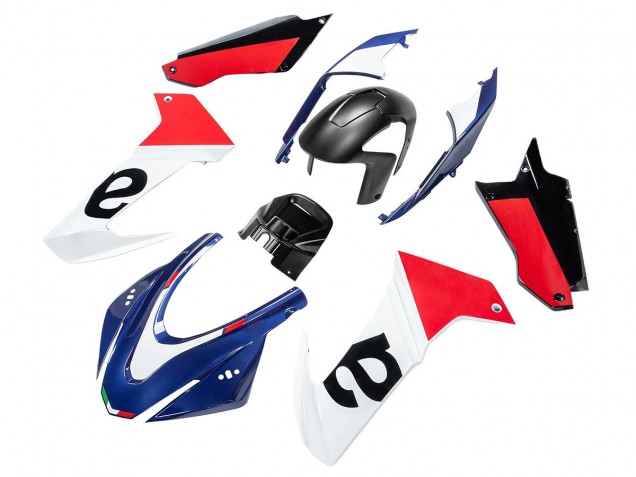 2020-2024 Aprilia RS660 Motorcycle Fairings - White Blue Red UK