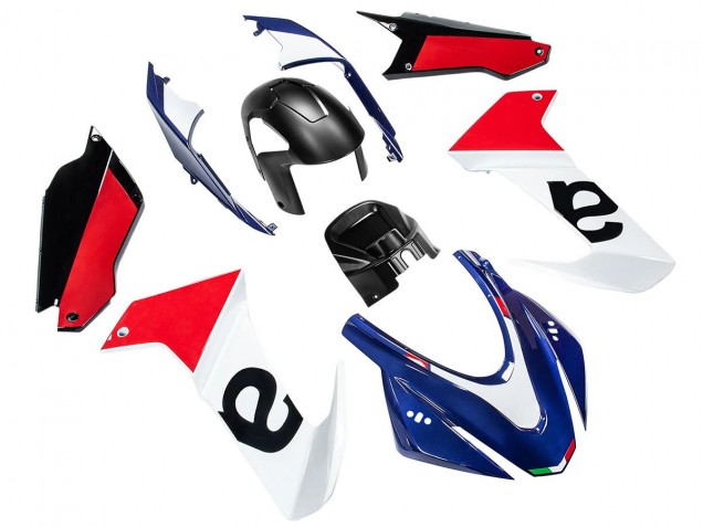 2020-2024 Aprilia RS660 Motorcycle Fairings - White Blue Red UK