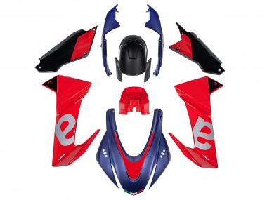 Best 2020-2024 Aprilia RS660 Motorcycle Fairings - Blue Red UK