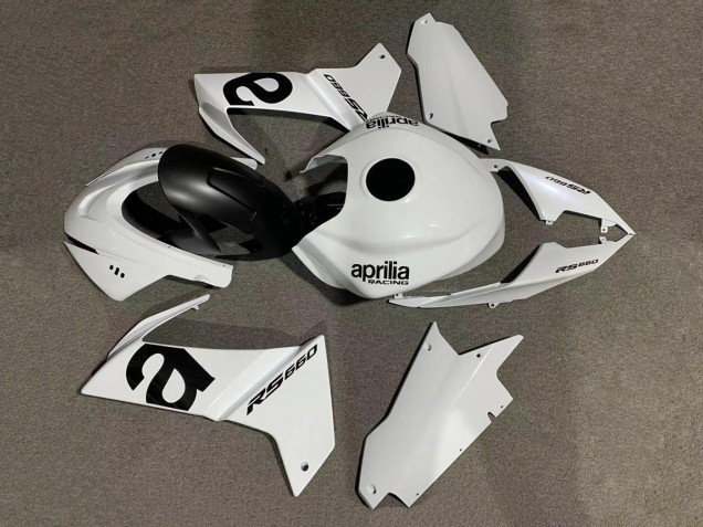 2020-2024 Aprilia RS660 Motorcycle Fairings - White UK