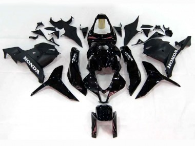 Best 2009-2012 Honda CBR600RR Motorcycle Fairing - Glossy Black UK