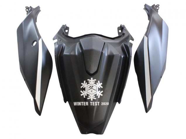 2018-2024 Kawasaki EX400 Motorcycle Fairings - Matte Black Green Monster Showr Snow UK