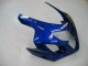 2004-2005 Suzuki GSXR 600/750 Motorcycle Fairings - Blue Grey Glossy Black UK