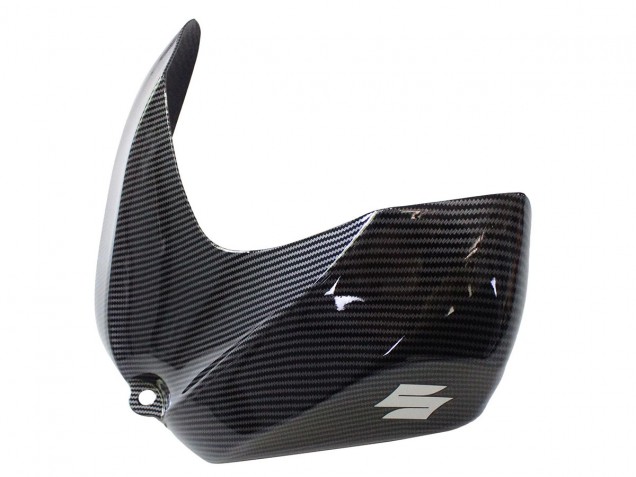 2006-2007 Suzuki GSXR 600/750 Motorcycle Fairings - Black White Carbon Fiber Style UK