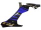 2015-2019 Yamaha YZF R1 Motorcycle Fairings - Blue Gold Black UK
