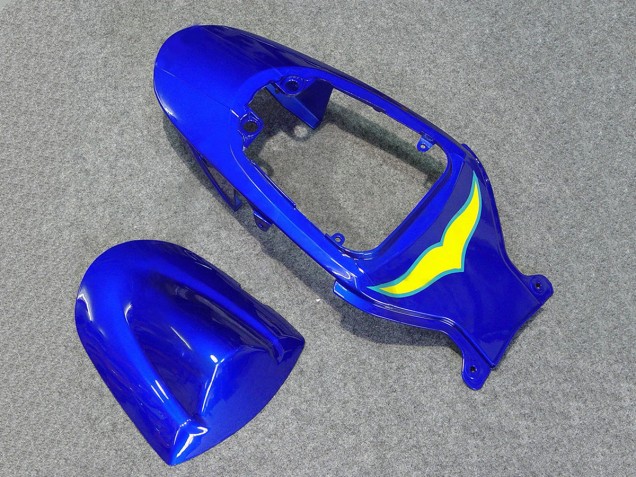 2006-2007 Suzuki GSXR 600/750 Motorcycle Fairings - White Blue Yellow Corona Alstare UK