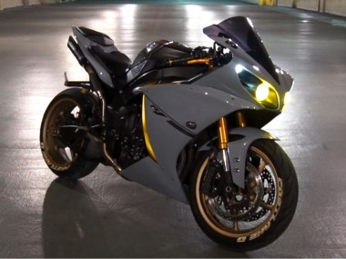 Best 2007-2008 Yamaha YZF R1 Motorcycle Fairings - Nardo Grey UK