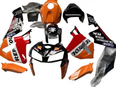 Best 2005-2006 Honda CBR600RR Motorcycle Fairings - Black Orange White Red Repsol UK