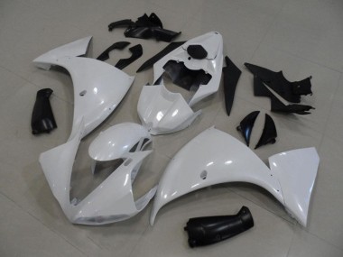 Best 2009-2011 Yamaha YZF R1 Motorcycle Fairings - White UK