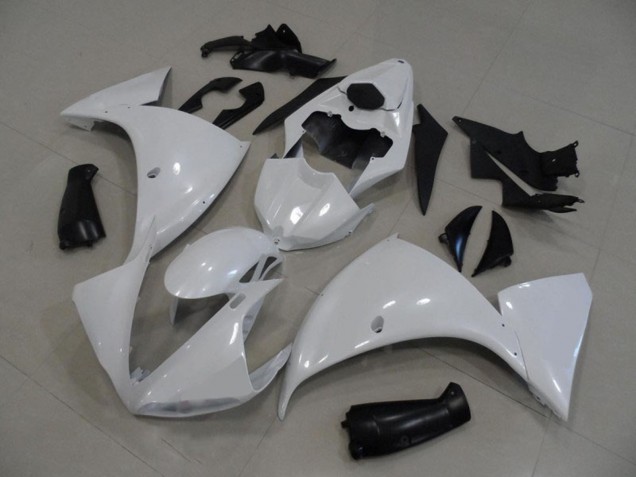 2009-2011 Yamaha YZF R1 Motorcycle Fairings - White UK