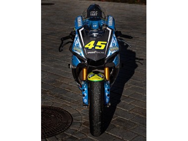 Best 2015-2019 Yamaha YZF R1 Motorcycle Fairings - Blue Yellow Shark UK