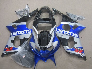 Best 2000-2002 Suzuki GSXR 1000 Motorcycle Fairings - Blue Silver Black Red White Decal UK
