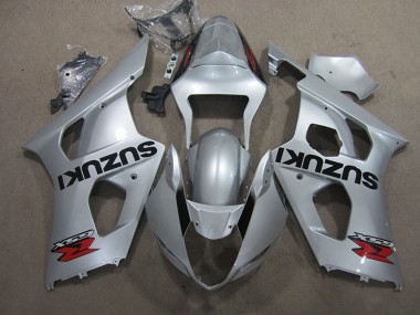 Best 2003-2004 Suzuki GSXR 1000 Motorcycle Fairing - Silver UK