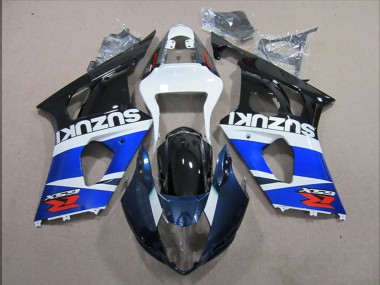 Best 2003-2004 Suzuki GSXR 1000 Motorcycle Fairing - White Blue Black Red UK