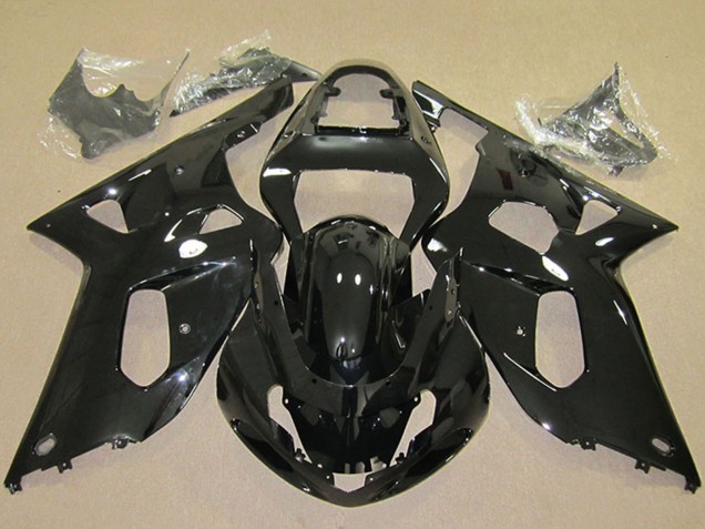 2001-2003 Suzuki GSXR 600 Motorcycle Fairings - Glossy Black UK