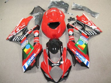 Best 2004-2005 Suzuki GSXR 600 Motorcycle Fairings - Red Blue Green Black JOMO UK