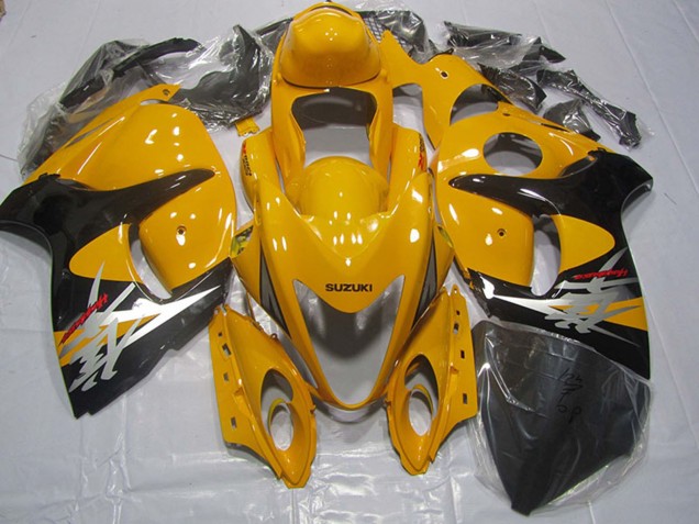 2008-2020 Suzuki GSXR 1300 Hayabusa Motorcycle Fairings - Yellow Black UK