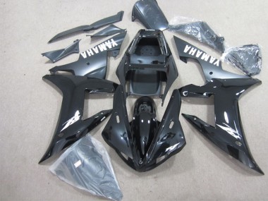 Best 2002-2003 Yamaha YZF R1 Motorcycle Fairings - Glossy Black Matte Black White UK