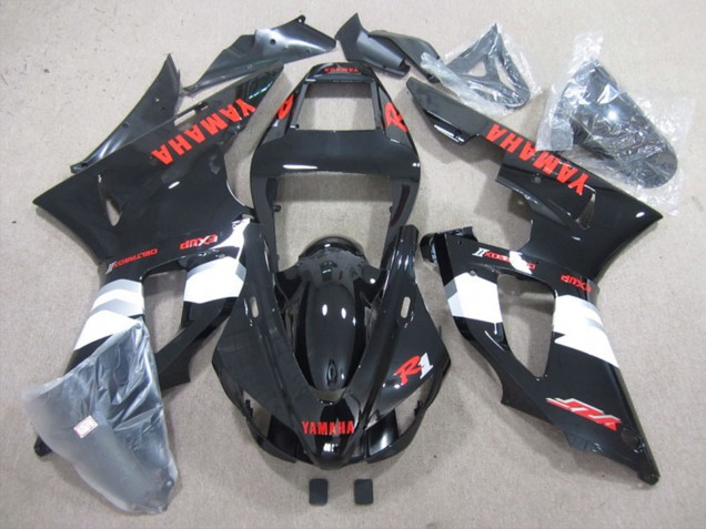2009-2011 Yamaha YZF R1 Motorcycle Fairings - Glossy Black White Red UK
