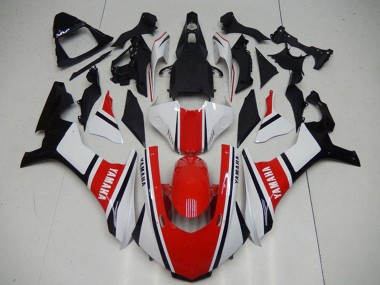 Best 2015-2019 Yamaha YZF R1 Motorcycle Fairings - White Red Black UK