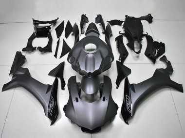 Best 2015-2019 Yamaha YZF R1 Motorcycle Fairing - Matte Black Glossy Black UK
