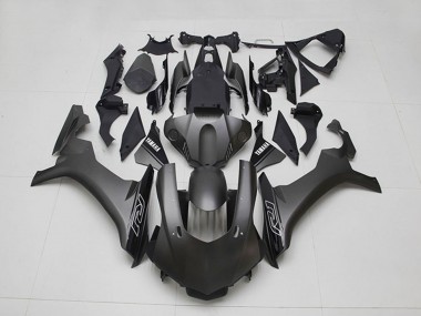Best 2015-2019 Yamaha YZF R1 Motorcycle Fairings - Matte Black Glossy Black UK