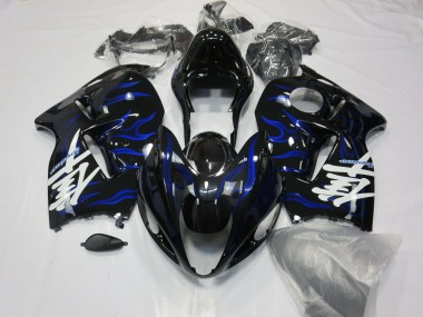 1997-2007 Blue Swirl GSXR 1300 Hayabusa Fairings