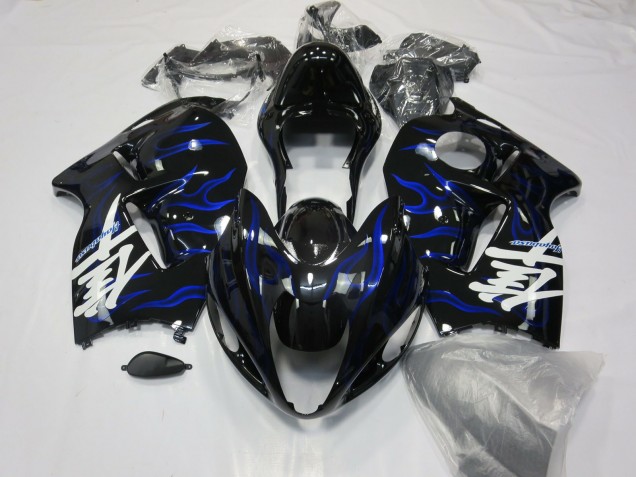 1997-2007 Blue Swirl GSXR 1300 Hayabusa Fairings