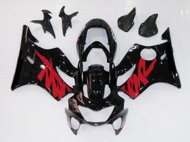 1999-2000 Gloss Black Red Decal CBR600 F4 Fairings