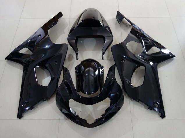 2000-2002 Gloss Black GSXR 1000 Fairings