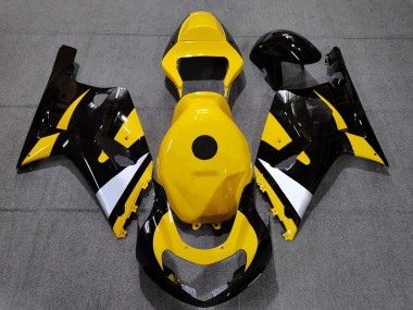 2001-2003 Black and Yellow GSXR 600-750 Fairings