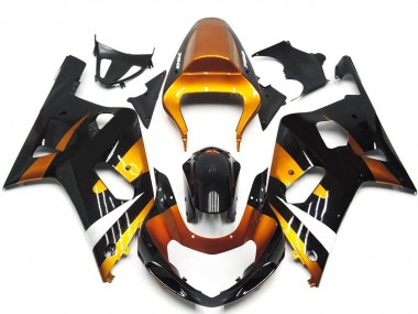 2001-2003 Bronze and Black OEM Style GSXR 600-750 Fairings