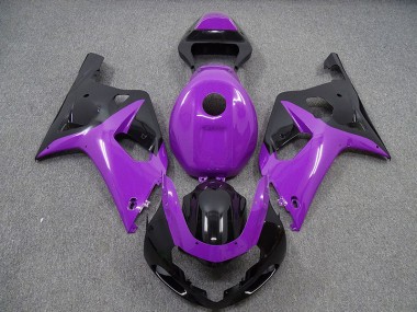 2001-2003 Gloss Purple and Black GSXR 600-750 Fairings