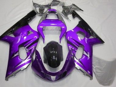 2001-2003 Purple and Silver GSXR 600-750 Fairings