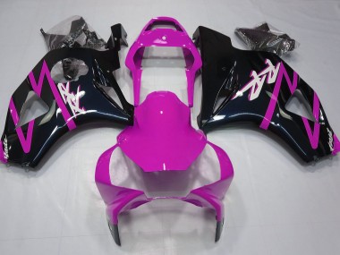 2002-2003 Gloss Black and Pink CBR954RR Fairings