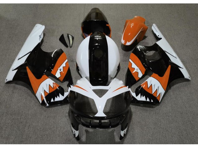 2002-2005 Orange Shark ZX12R Fairings