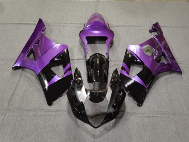 2003-2004 Gloss Purple & Black GSXR 1000 Fairings